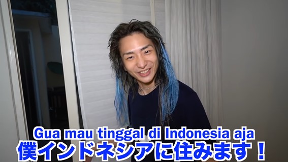  レぺゼン　インドネシアに住みます